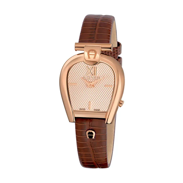 Watches Aigner Aigner Sassari Rose Gold Case Brown Leather Strap Womens Watch Watches Aigner Aigner Sassari Rose Gold Case Brown Leather Strap Womens Watch