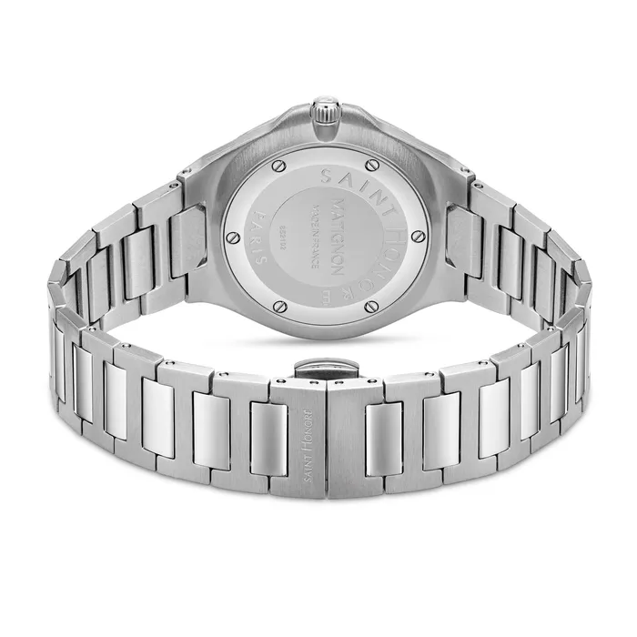 Watches Saint Honore Saint Honore Matignon Gents Blue Dial Stainless Steel Watch Watches Saint Honore Saint Honore Matignon Gents Blue Dial Stainless Steel Watch